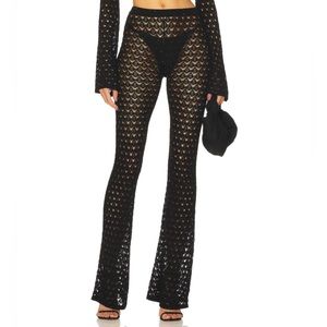 Michael Costello xRevolve Neola sequined pant in black